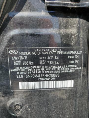 Photo 11 VIN: 5NPD84LF5HH210898 - HYUNDAI ELANTRA SE 