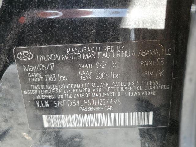 Photo 12 VIN: 5NPD84LF5JH227495 - HYUNDAI ELANTRA 