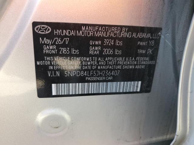 Photo 11 VIN: 5NPD84LF5JH236407 - HYUNDAI ELANTRA SE 