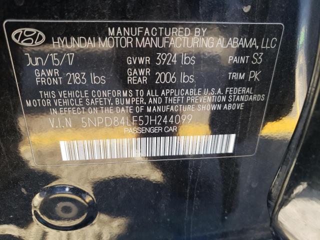 Photo 11 VIN: 5NPD84LF5JH244099 - HYUNDAI ELANTRA 