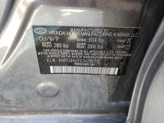 Photo 9 VIN: 5NPD84LF5JH285218 - HYUNDAI ELANTRA SE 