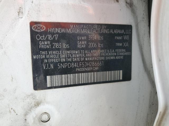 Photo 11 VIN: 5NPD84LF5JH286661 - HYUNDAI ELANTRA SE 