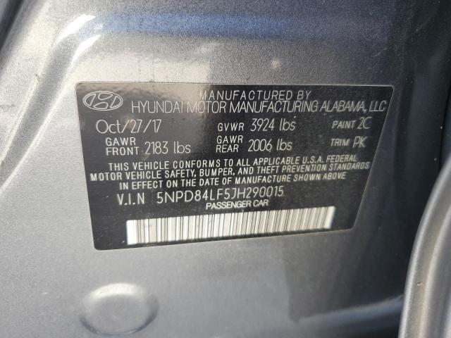 Photo 12 VIN: 5NPD84LF5JH290015 - HYUNDAI ELANTRA SE 