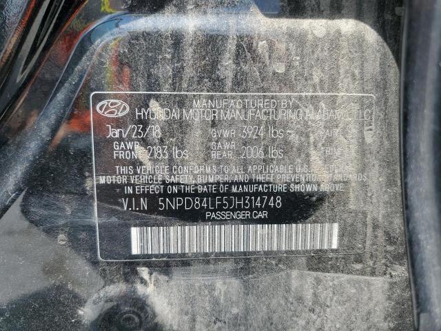 Photo 11 VIN: 5NPD84LF5JH314748 - HYUNDAI ELANTRA 