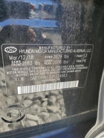 Photo 11 VIN: 5NPD84LF5JH334983 - HYUNDAI ELANTRA SE 