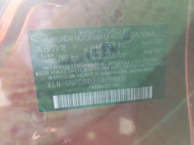 Photo 11 VIN: 5NPD84LF5JH398831 - HYUNDAI ELANTRA SE 