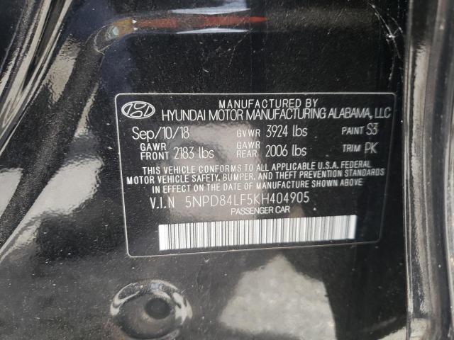 Photo 9 VIN: 5NPD84LF5KH404905 - HYUNDAI ELANTRA SE 