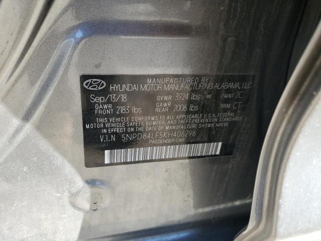 Photo 11 VIN: 5NPD84LF5KH406296 - HYUNDAI ELANTRA SE 