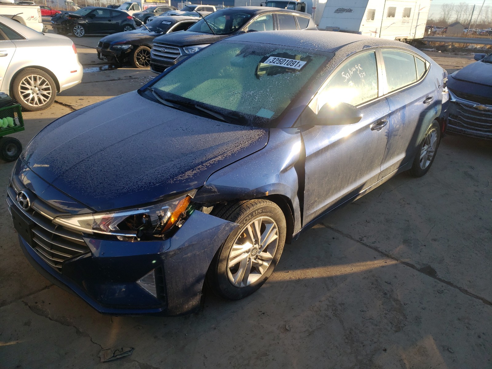 Photo 1 VIN: 5NPD84LF5KH408985 - HYUNDAI ELANTRA SE 