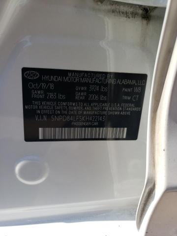 Photo 11 VIN: 5NPD84LF5KH422143 - HYUNDAI ELANTRA 