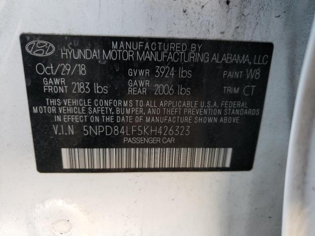 Photo 9 VIN: 5NPD84LF5KH426323 - HYUNDAI ELANTRA SE 