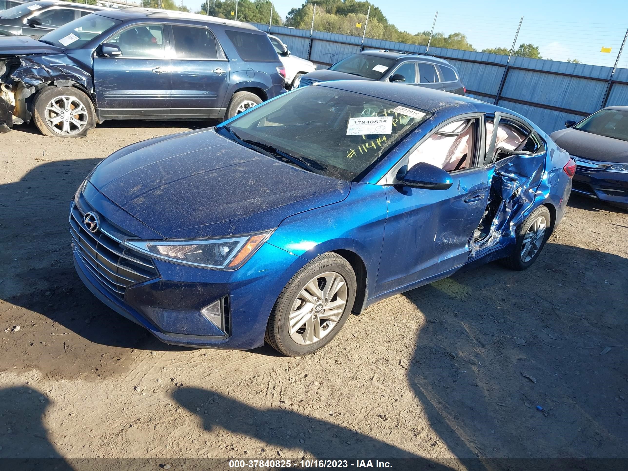 Photo 1 VIN: 5NPD84LF5KH453991 - HYUNDAI ELANTRA 