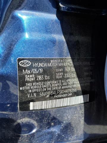 Photo 11 VIN: 5NPD84LF5KH476266 - HYUNDAI ELANTRA 