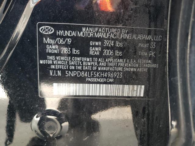 Photo 11 VIN: 5NPD84LF5KH496923 - HYUNDAI ELANTRA 