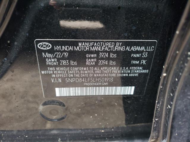 Photo 9 VIN: 5NPD84LF5LH501913 - HYUNDAI ELANTRA SE 