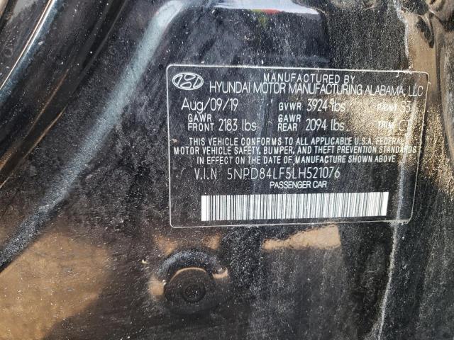 Photo 9 VIN: 5NPD84LF5LH521076 - HYUNDAI ELANTRA SE 