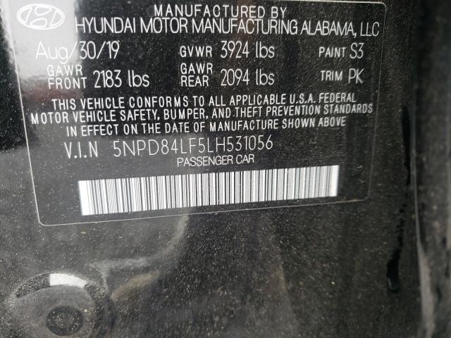 Photo 9 VIN: 5NPD84LF5LH531056 - HYUNDAI ELANTRA SE 