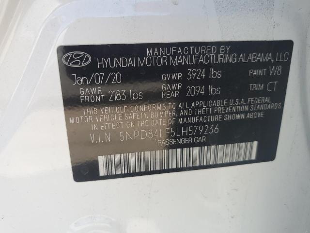 Photo 12 VIN: 5NPD84LF5LH579236 - HYUNDAI ELANTRA SE 