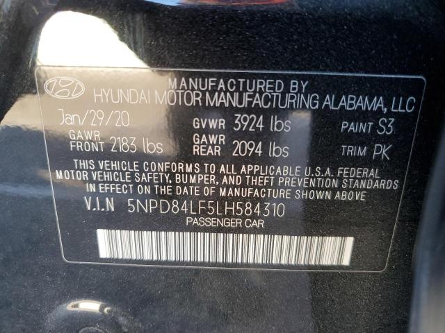 Photo 11 VIN: 5NPD84LF5LH584310 - HYUNDAI ELANTRA SE 