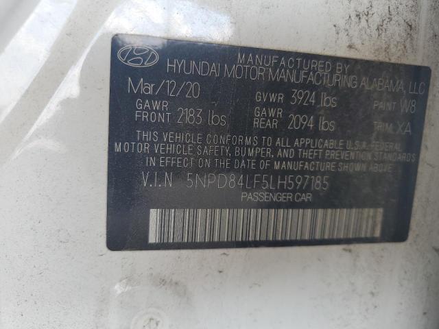 Photo 11 VIN: 5NPD84LF5LH597185 - HYUNDAI ELANTRA SE 