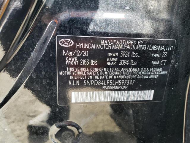 Photo 12 VIN: 5NPD84LF5LH597347 - HYUNDAI ELANTRA SE 