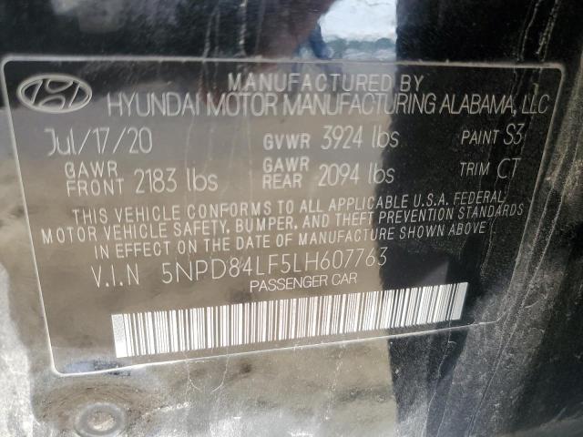 Photo 11 VIN: 5NPD84LF5LH607763 - HYUNDAI ELANTRA SE 