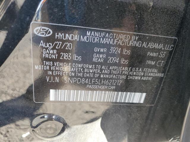 Photo 12 VIN: 5NPD84LF5LH621212 - HYUNDAI ELANTRA SE 