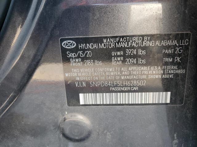 Photo 12 VIN: 5NPD84LF5LH628502 - HYUNDAI ELANTRA SE 