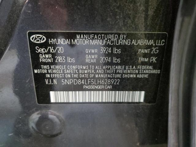 Photo 9 VIN: 5NPD84LF5LH628922 - HYUNDAI ELANTRA SE 