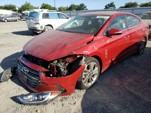 Photo 1 VIN: 5NPD84LF6HH021838 - HYUNDAI ELANTRA 