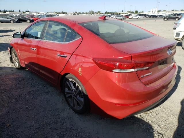 Photo 2 VIN: 5NPD84LF6HH021838 - HYUNDAI ELANTRA 