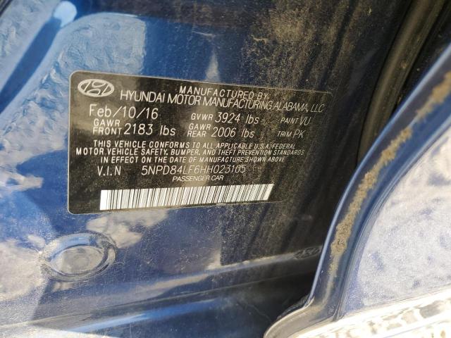 Photo 11 VIN: 5NPD84LF6HH023105 - HYUNDAI ELANTRA 