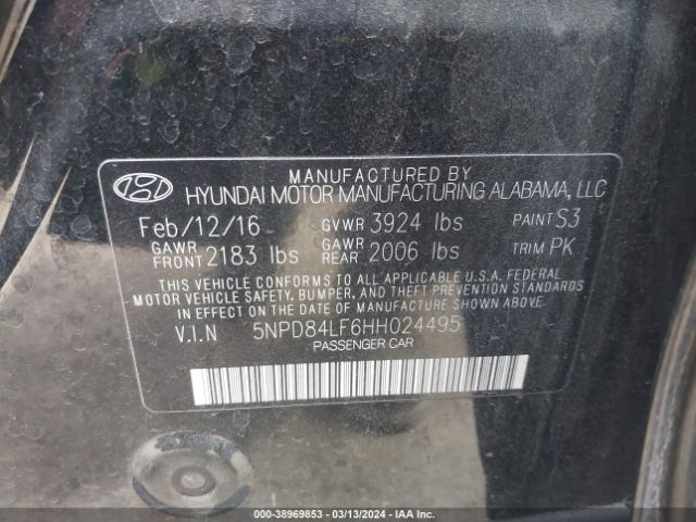 Photo 8 VIN: 5NPD84LF6HH024495 - HYUNDAI ELANTRA 