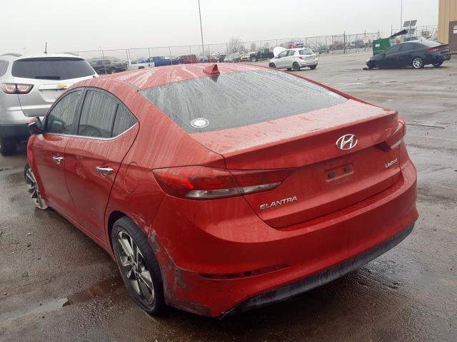 Photo 2 VIN: 5NPD84LF6HH028708 - HYUNDAI ELANTRA 