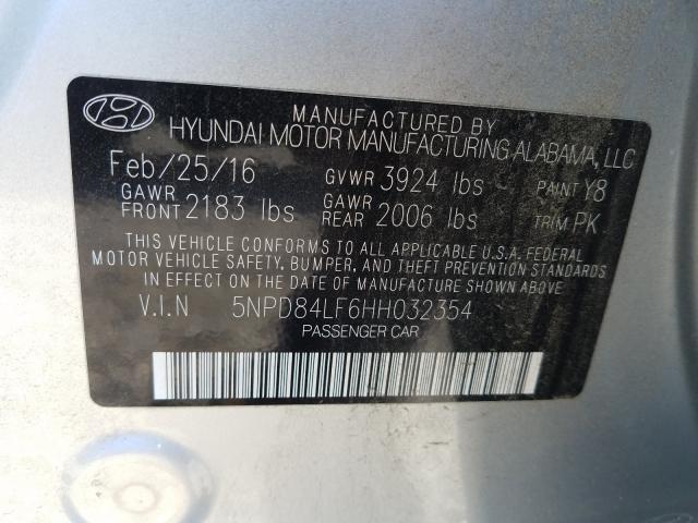 Photo 7 VIN: 5NPD84LF6HH032354 - HYUNDAI ELANTRA SE 