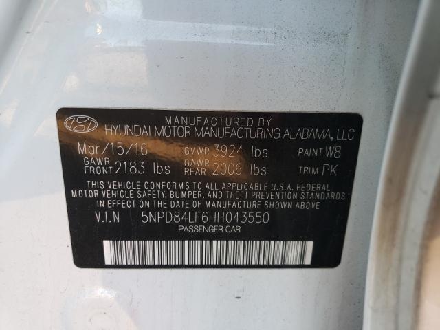 Photo 9 VIN: 5NPD84LF6HH043550 - HYUNDAI ELANTRA 