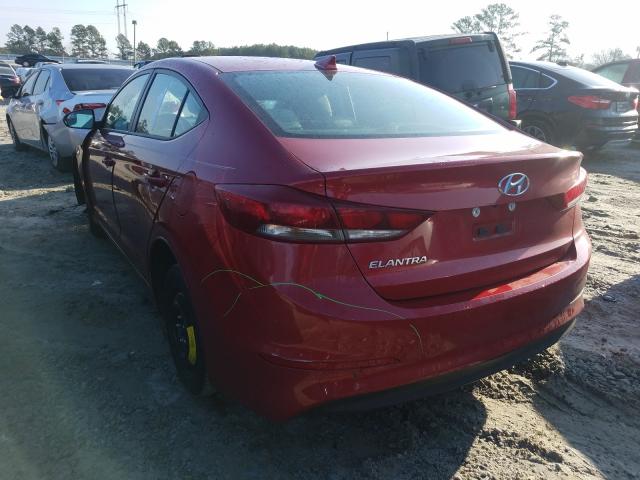 Photo 2 VIN: 5NPD84LF6HH051261 - HYUNDAI ELANTRA 