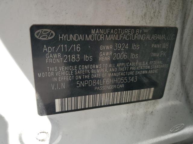 Photo 11 VIN: 5NPD84LF6HH055343 - HYUNDAI ELANTRA SE 