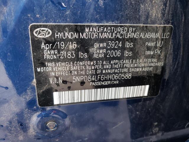 Photo 11 VIN: 5NPD84LF6HH060588 - HYUNDAI ELANTRA LI 