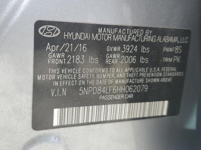 Photo 12 VIN: 5NPD84LF6HH062079 - HYUNDAI ELANTRA SE 