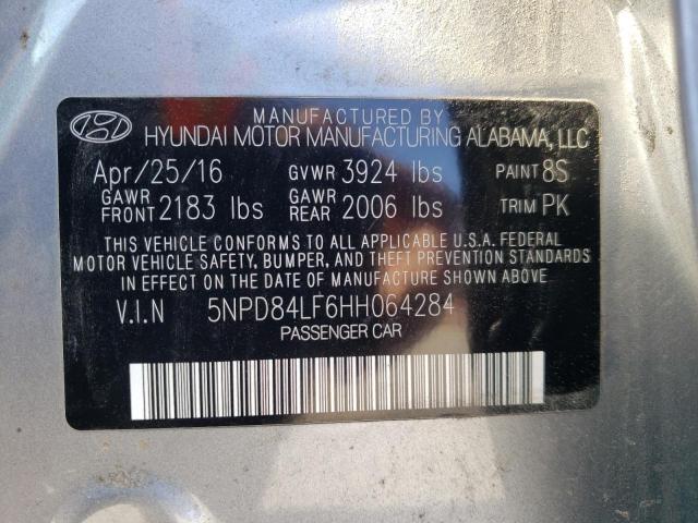 Photo 9 VIN: 5NPD84LF6HH064284 - HYUNDAI ELANTRA 