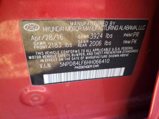 Photo 11 VIN: 5NPD84LF6HH066410 - HYUNDAI ELANTRA SE 