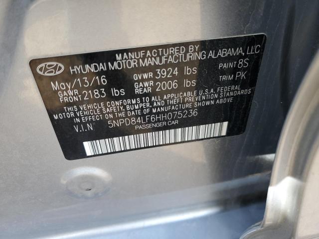 Photo 11 VIN: 5NPD84LF6HH075236 - HYUNDAI ELANTRA SE 