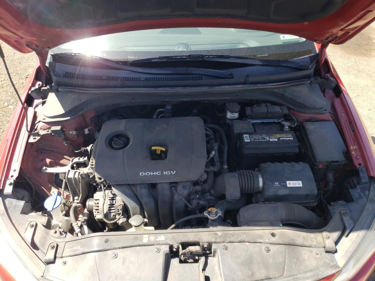 Photo 10 VIN: 5NPD84LF6HH075656 - HYUNDAI ELANTRA 