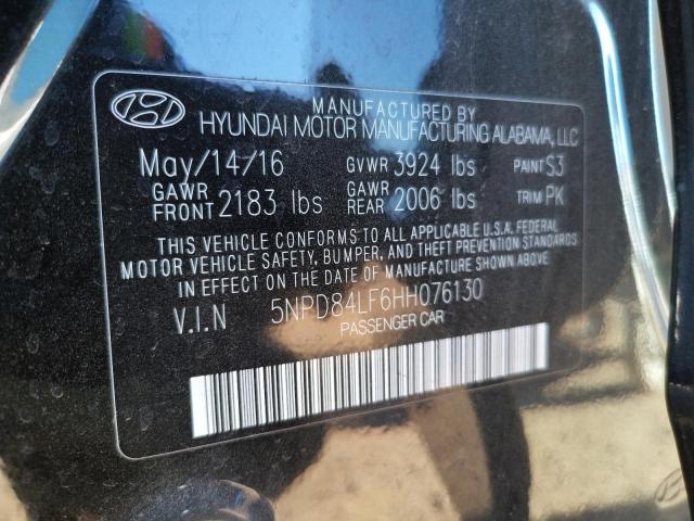 Photo 9 VIN: 5NPD84LF6HH076130 - HYUNDAI ELANTRA SE 