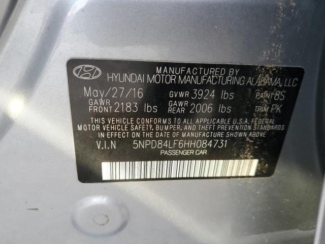 Photo 9 VIN: 5NPD84LF6HH084731 - HYUNDAI ELANTRA SE 