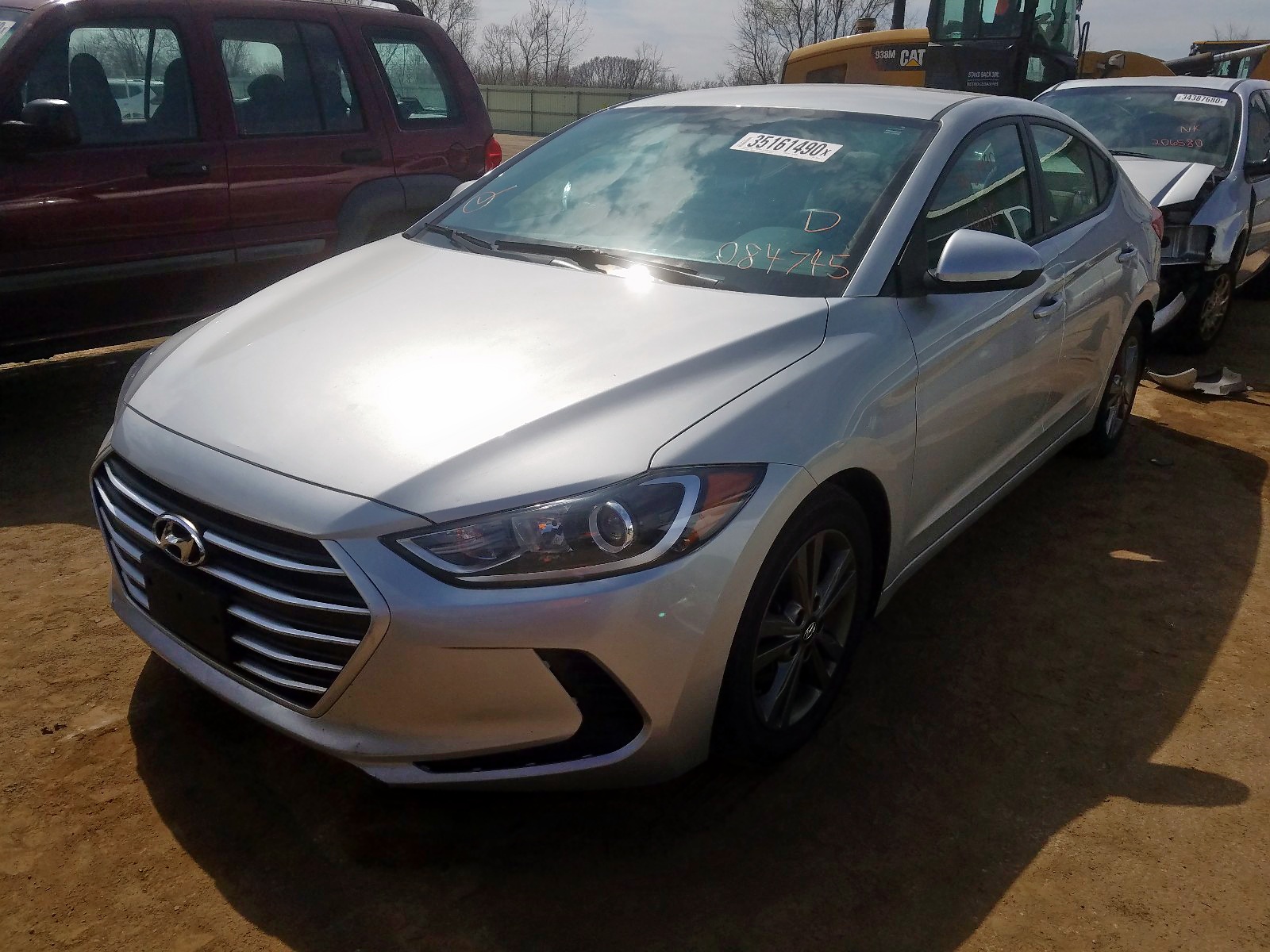 Photo 1 VIN: 5NPD84LF6HH084745 - HYUNDAI ELANTRA 