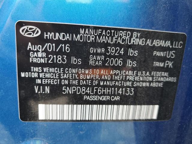 Photo 11 VIN: 5NPD84LF6HH114133 - HYUNDAI ELANTRA SE 