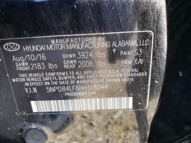 Photo 12 VIN: 5NPD84LF6HH118344 - HYUNDAI ELANTRA 