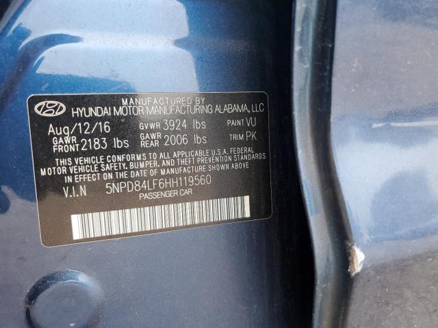 Photo 12 VIN: 5NPD84LF6HH119560 - HYUNDAI ELANTRA 